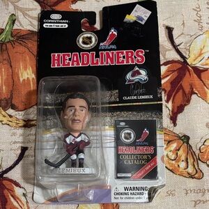 NHLPA Headliners Claude Lemieux Figure